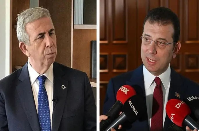 Mansur Yavaş ve İmamoğlu arasında salon gerilimi