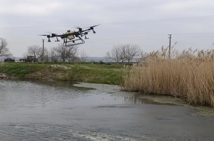 Manyas’ta sivrisinek ile mücadele seferberliği
