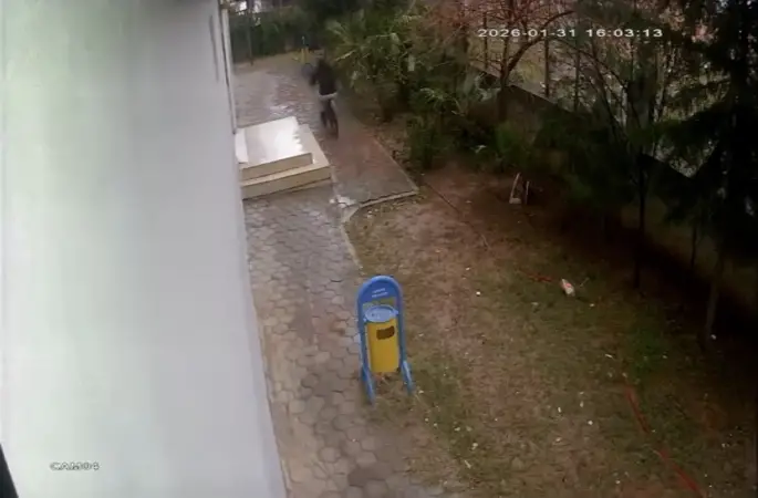 Mardin’de bisiklet hırsızlığı kamerada

