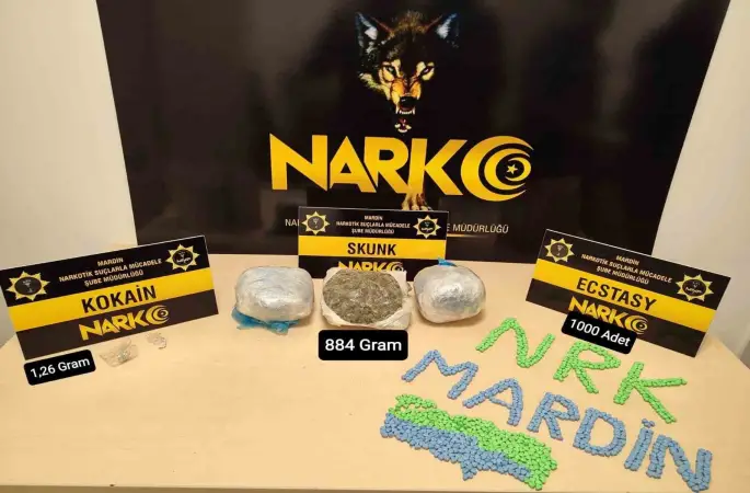 Mardin’de uyuşturucu operasyonu: 4 şüpheli yakalandı
