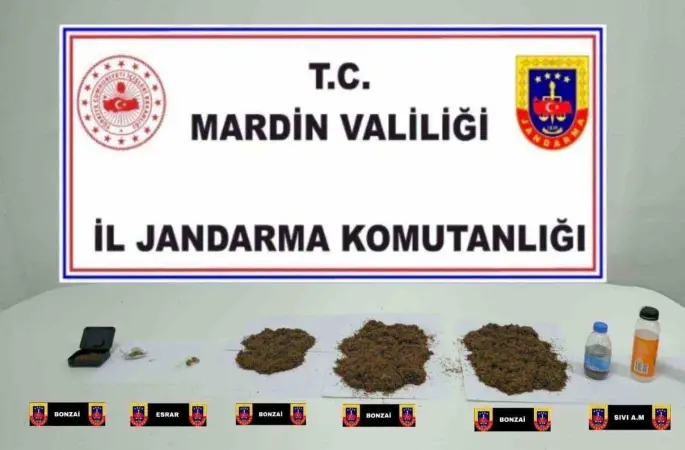 Mardin’de uyuşturucu operasyonu
