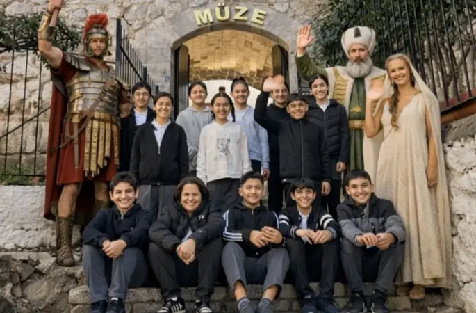 Marmaris’in öğrencileri geçmişi teknolojiyle buluşturuyor
