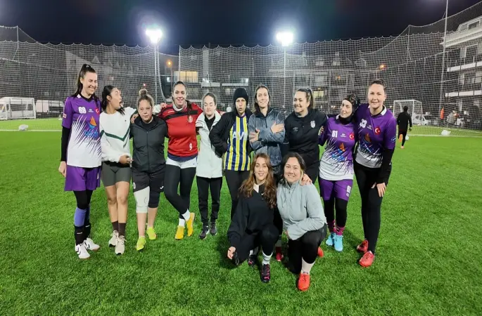 Marmaris’te kadınlardan 9 yıllık futbol geleneği
