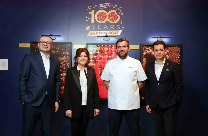 McVitie’s Milk Chocolate Bisküvi’nin 100. yaşı İstanbul’da kutlandı
