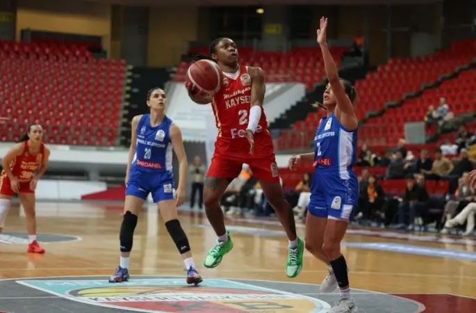 Melikgazi Kayseri Basketbol ligi 8. sırada tamamladı
