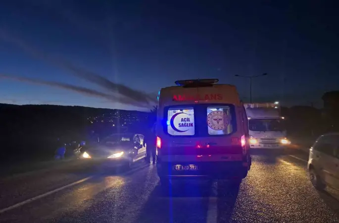 Menteşe’de motosiklet kazası: 2 yaralı
