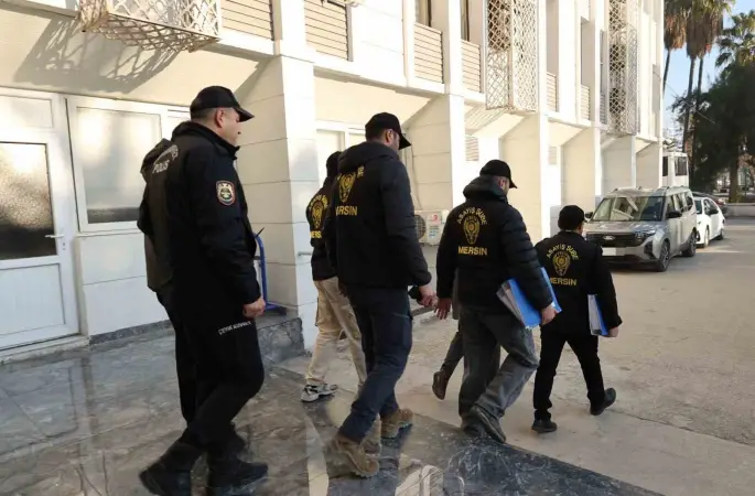 Mersin merkezli 9 ilde 450 milyonluk "sazan sarmalı" operasyonu: 28 gözaltı
