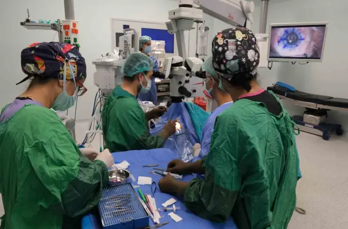 Mersin Şehir Hastanesi’nde ilk kornea nakli başarıyla yapıldı
