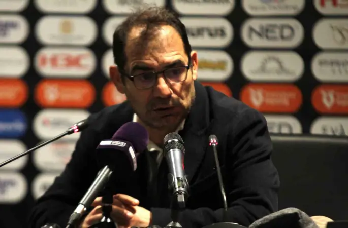 Metin Diyadin: "Çok iyi oynadığımız bir maçtı ama zorunlu değişiklikler berabere bitirdi"
