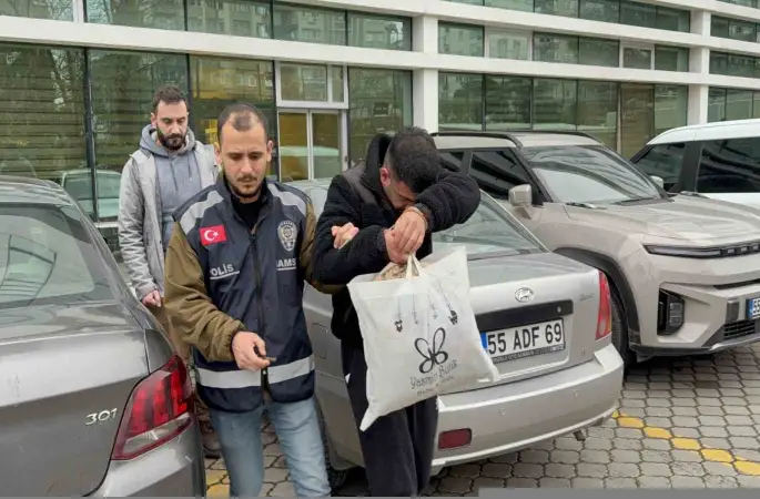 Mezarlıkta bir kişiyi silahla yaralayan şahıs tutuklandı
