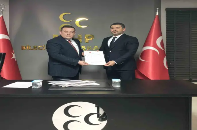 MHP Bozüyük İlçe Başkanlığına Mümin Gün atandı
