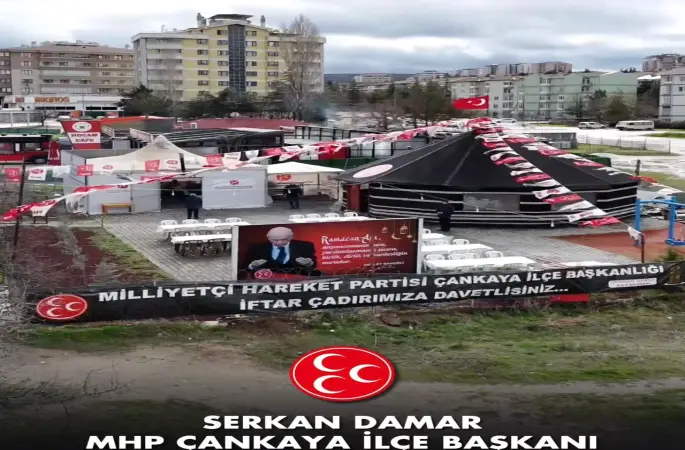 MHP Çankaya İlçe Başkanlığı 8’inci yılında iftar programlarına devam ediyor
