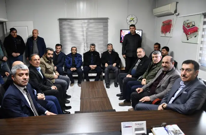 Milletvekili Tüfenkci’den Minibüsçüler Odası’na ziyaret
