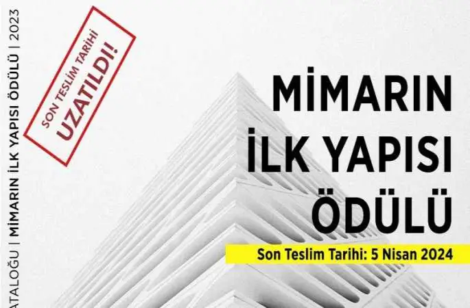 "Yapı Kataloğu Mimarlık Ödülleri 2023" başvurularının teslim tarihi uzatıldı