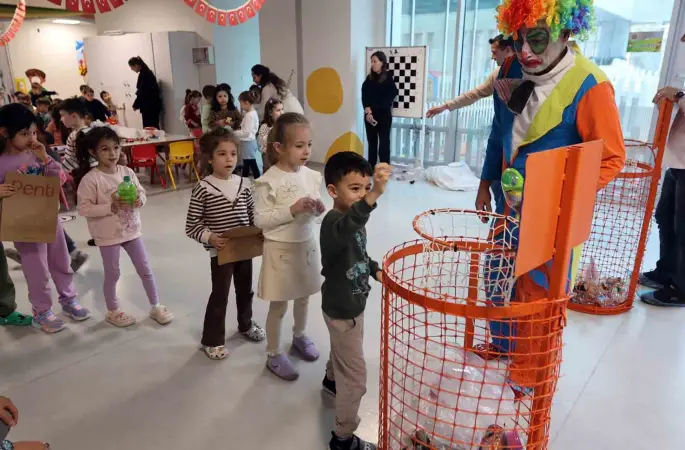 Miniklere geri dönüşüm bilinci aşılanıyor
