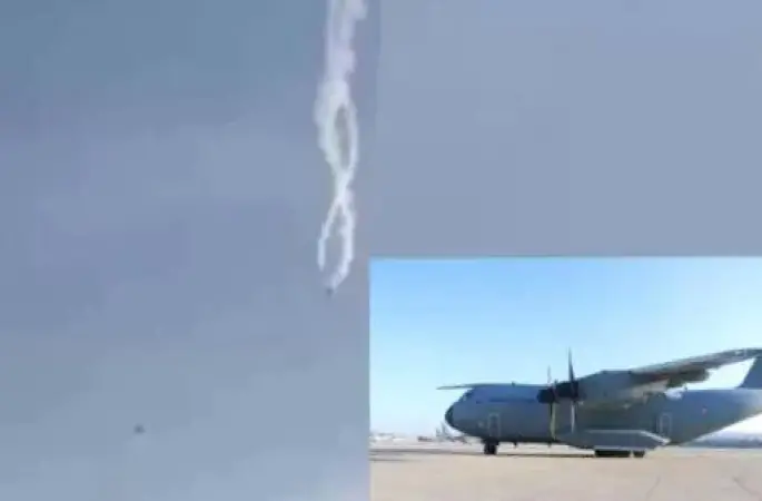 MSB: Düşen uçakta 20 personel bulunuyor