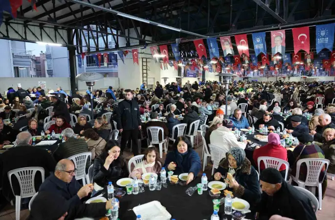 Mudanya’da gönüller bir oldu sofralar bereketle doldu
