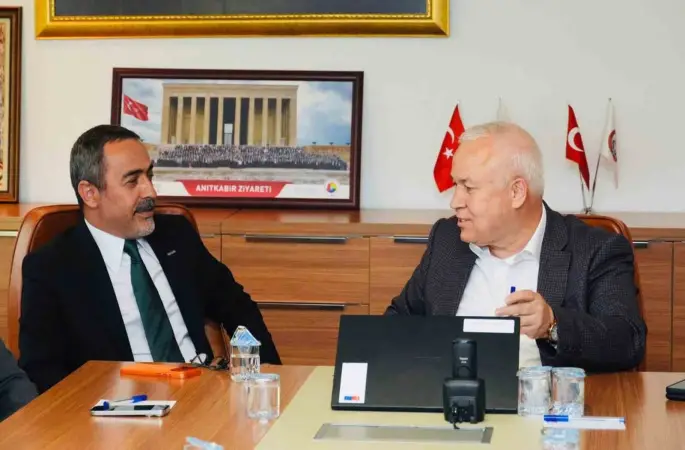 MÜSİAD Muğla Şubesi ile Muğla Ticaret Odası arasında ortak projeler görüşüldü
