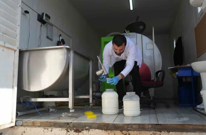 Muş’ta çiğ süt soğuk zincir projesi hayata geçti
