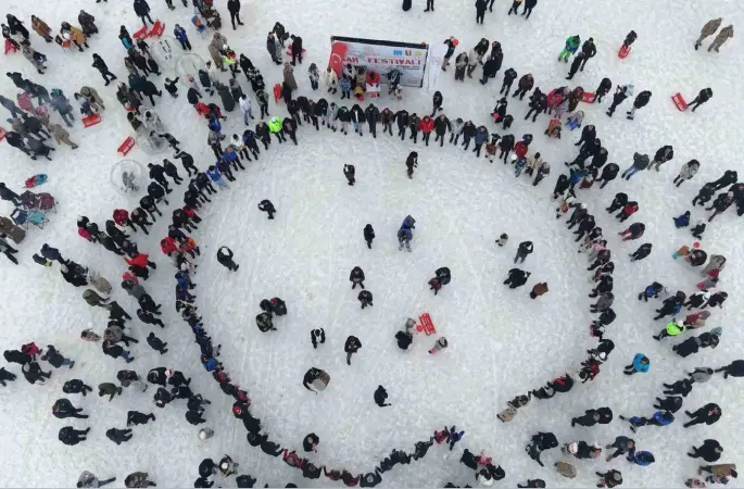 Muş’ta "Kar Festivali" renkli görüntülere sahne oldu
