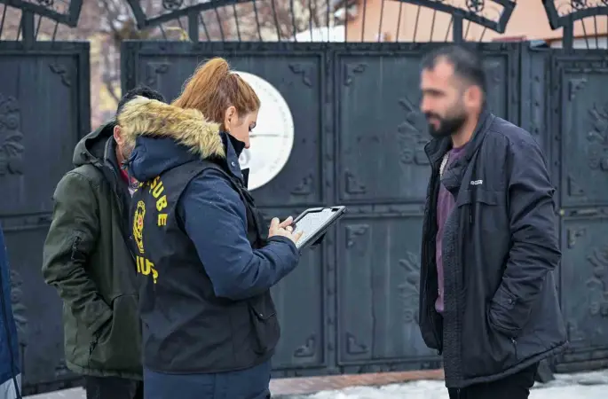 Muş’ta okul çevrelerinde güvenlik uygulaması
