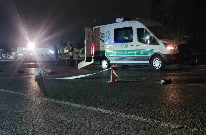 Mustafakemalpaşa’da aracın çarptığı yaya hayatını kaybetti
