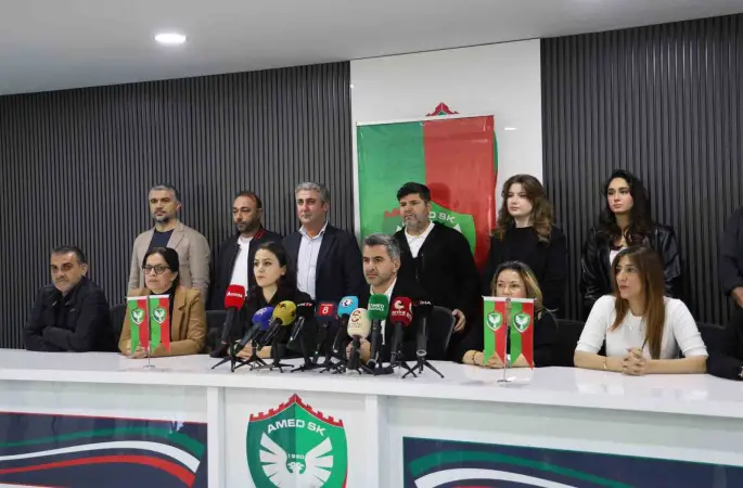 Nahit Eren: "Amedspor, suskun kalmayacak"
