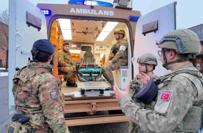 NATO, TSK’nın sağlık birliğini paylaştı: "NATO güçlerini hazır ve dirençli tutuyor"
