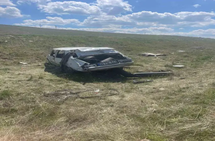 Nevşehir’de otomobil takla attı: 1 yaralı
