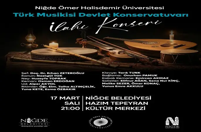 Niğde’de ilahi rüzgarı esecek
