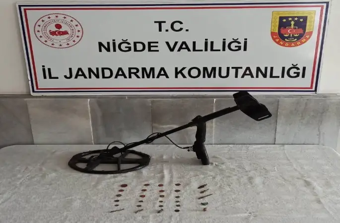 Niğde’de tarihi eser kaçakçılığı operasyonu: 1 şüpheli yakalandı
