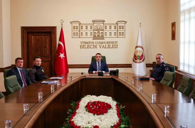 Okullara yönelik saldırılar sonrası Bilecik’te güvenlik tedbirleri masaya yatırıldı
