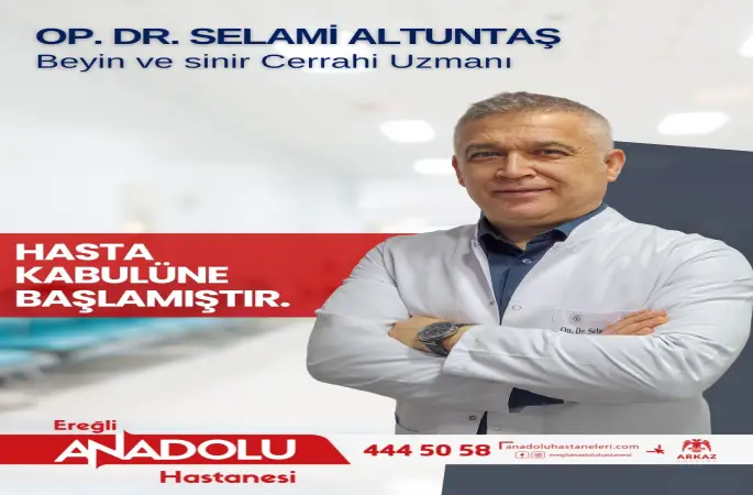 Op. Dr. Selami Altuntaş göreve başladı
