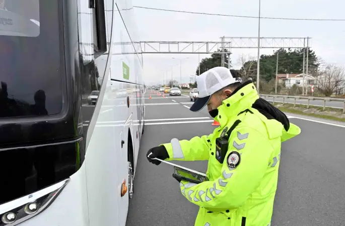 Ordu’da bir haftada 17 bine yakın araç ve sürücü denetlendi
