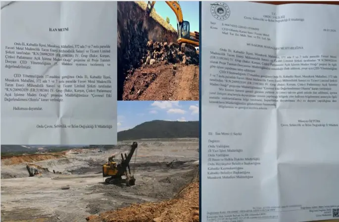 Ordu’da Dört Koldan Ekolojik Kuşatma: Maden Devleri Yaylaları, Dereleri ve Fındık Bahçelerini Gözüne Kestirdi!