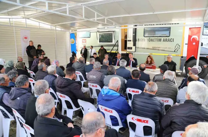 Orman yangınlarına karşı köylerde seferberlik
