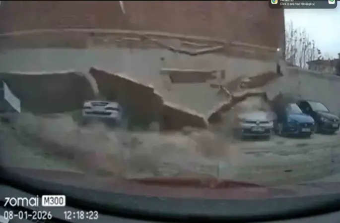 Otoparkta yaşanan facianın görüntüleri ortaya çıktı
