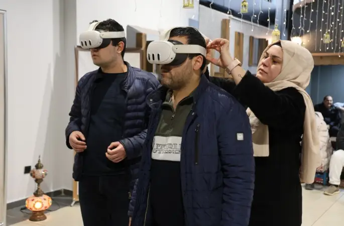 Özel bireyler Ramazan Sokağı’nda dolu dolu bir gün geçirdi
