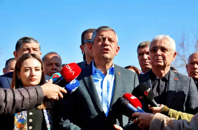 Özgür Özel’den ’Tanju Özcan’ açıklaması
