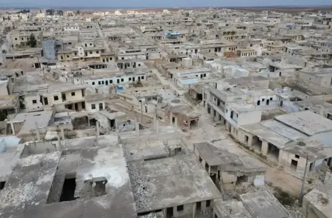 PKK/YPG’den kurtarılan Tel Rıfat’ta sessizlik hakim