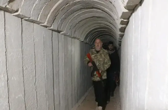 PKK/YPG’nin Suriye’de kullandığı tüneller ortaya çıktı