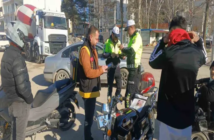 Plakasız trafiğe çıkan sürücüye 48 bin TL ceza kesildi
