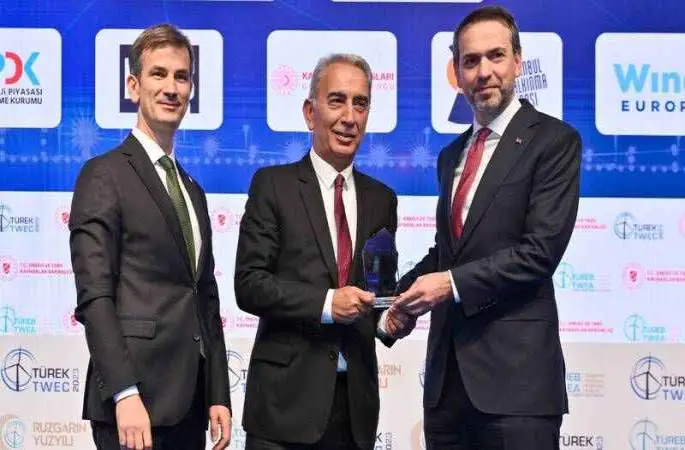 Polat Enerji’ye ‘’12. Türkiye Rüzgar Enerjisi Kongresi”nden anlamlı ödül 