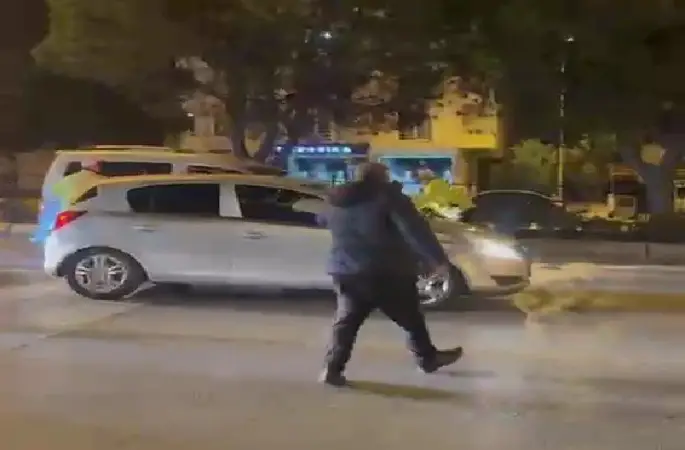 Polisin üzerine araç süren sürücüye 200 bin TL ceza
