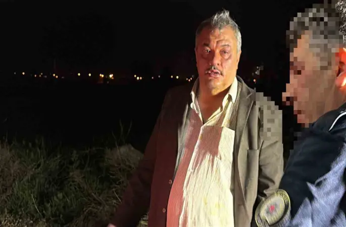 Polisten kaçan alkollü sürücü, polis aracında bineceği yeri beğenmedi
