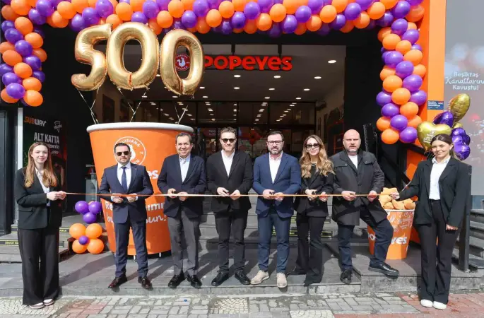 Popeyes Türkiye’de 500 restorana ulaştı
