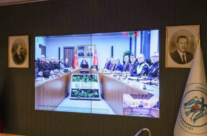 Ramazan Bayramı tedbirleri VKS toplantısında ele alındı
