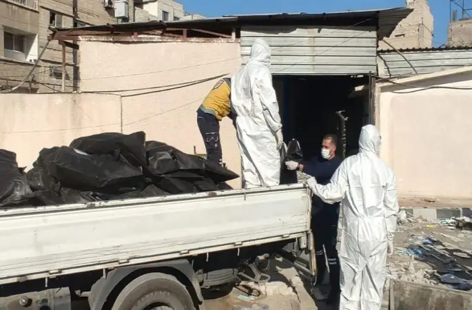 İran ve Hizbullah’ın kullandığı karargahta cansız bedenler bulundu