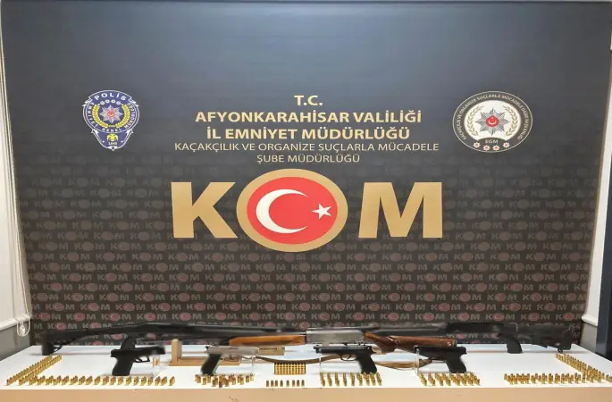 Ruhsatsız silah operasyonunda 1 kişi tutuklandı
