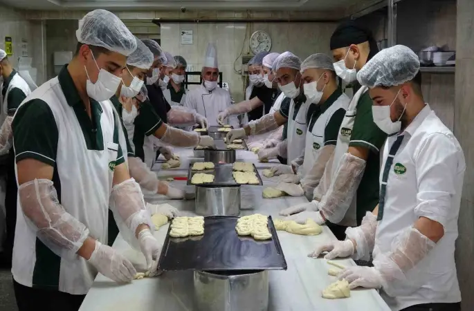 Sadece Ramazan’da yapılan lezzet: Halep kahkesi
